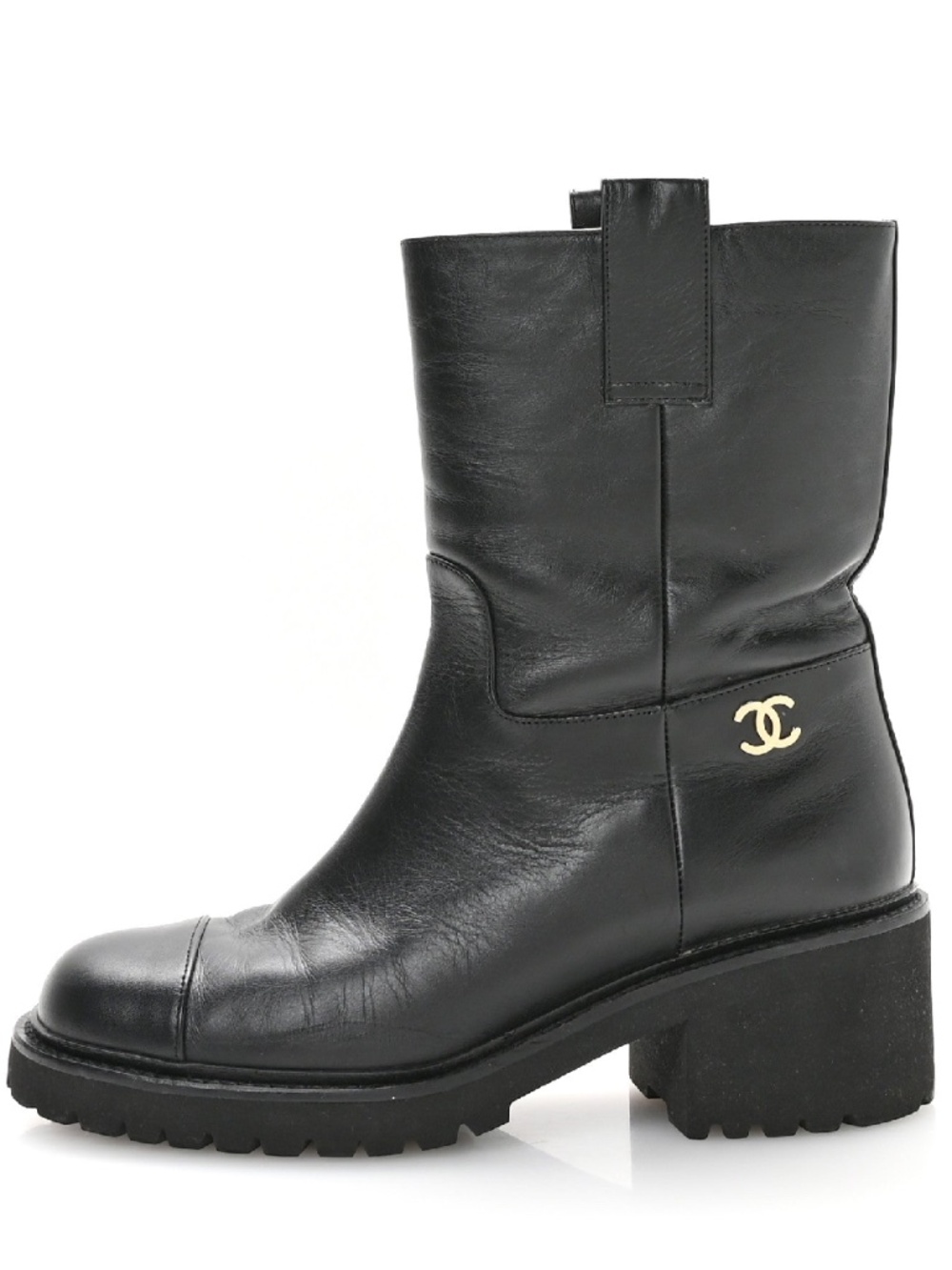 CHANEL combat boots - size 37